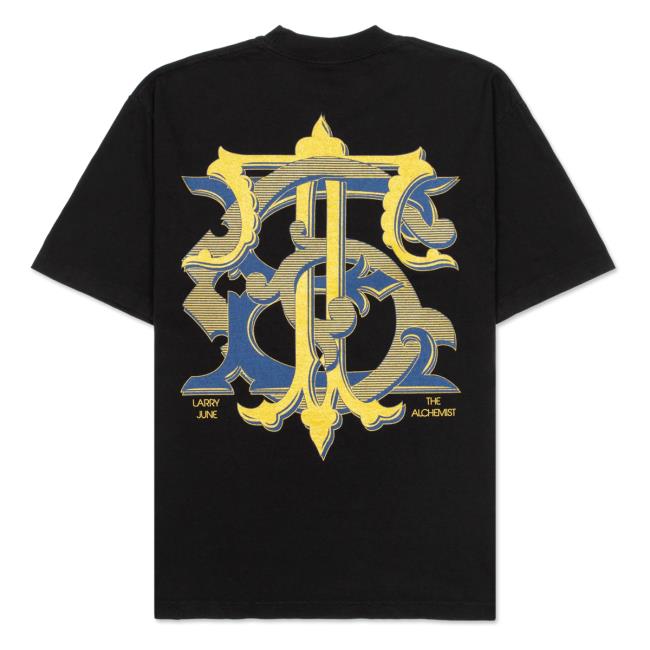 Official Larry June Merch Clothing Store Larry June X The Alchemist Tge The Great Escape Spa Tee Shirt Black LarryJune