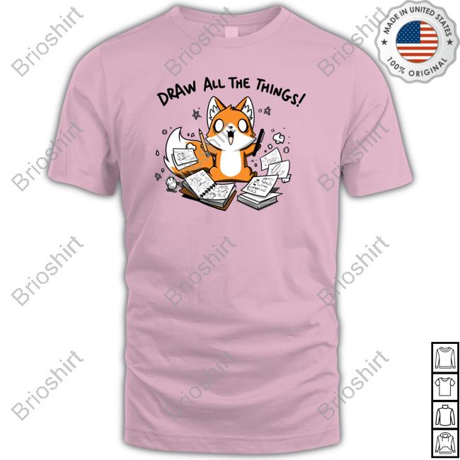 Draw All The Things TeeTurle T-Shirt