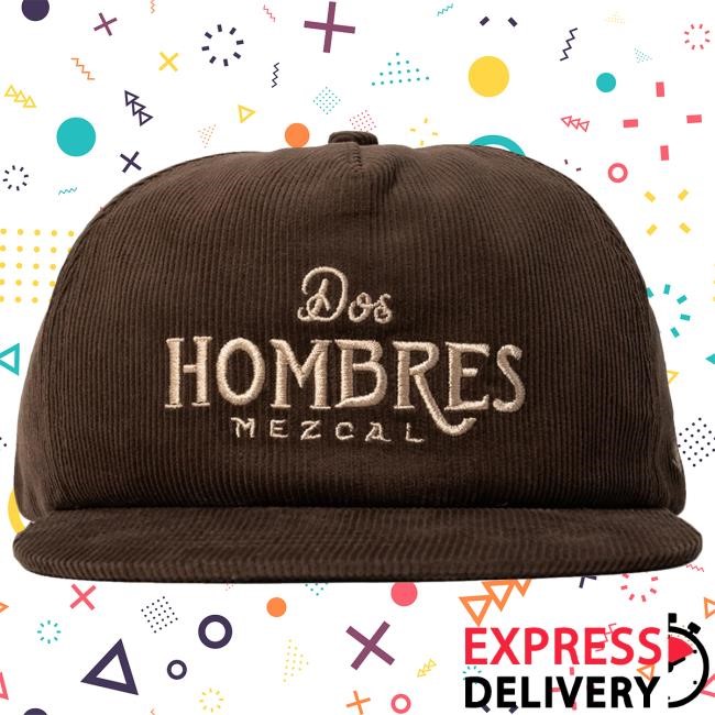 Official Dos Hombres Dos Hombres Brown Dad Cap Dos Hombres