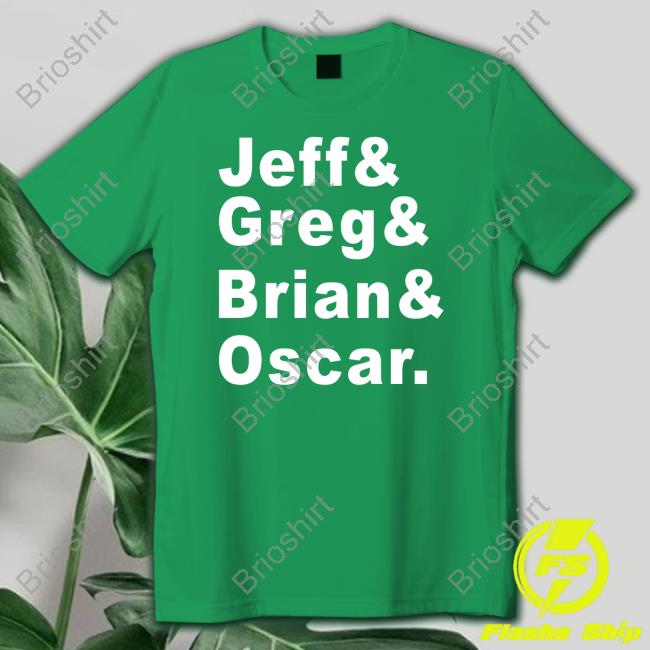Official Jeff Greg Brian Oscar Long Sleeve Sweatshirt