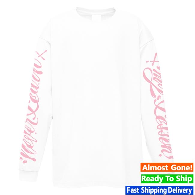 Official Anne-Marie Merch Store Anne Marie Never Learn My Lesson Long Sleeve T Shirt White Anne - Marie Apparel Clothing Shop AnneMarie