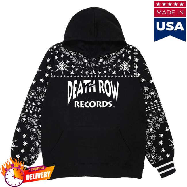 Official The Snoopermarket Snoop Dogg Clothing Store Shop Merch Death Row Records Kushdana Black Hoody SnoopDogg
