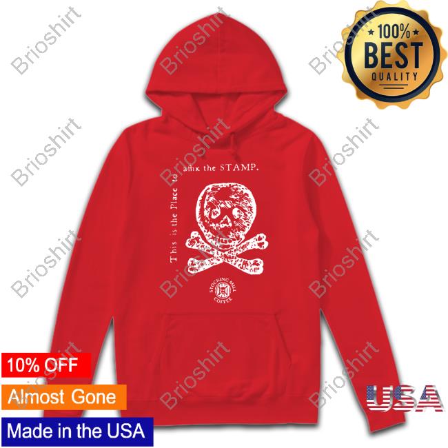 This Is The Place To Aftix The Stamp Crewneck Sweatshirt