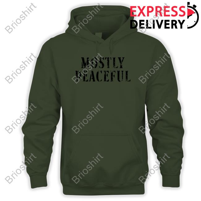 Official Derrick Evans Mostly Peaceful Tee
