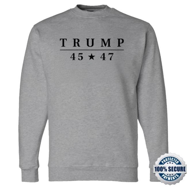 Authentic Donald Trump 45★47 Crew Neck Archive Piece