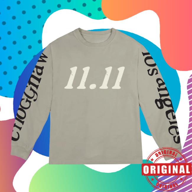 Kids See Ghosts Merch Kids See Ghosts 11/11 Long Sleeve Tee Shirt