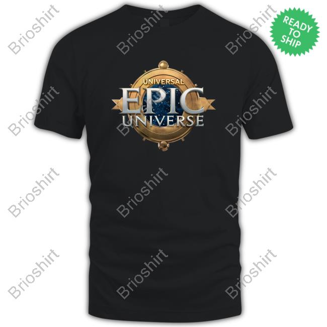 Official Universal Orlando Epic Universe Logo Top Shirt