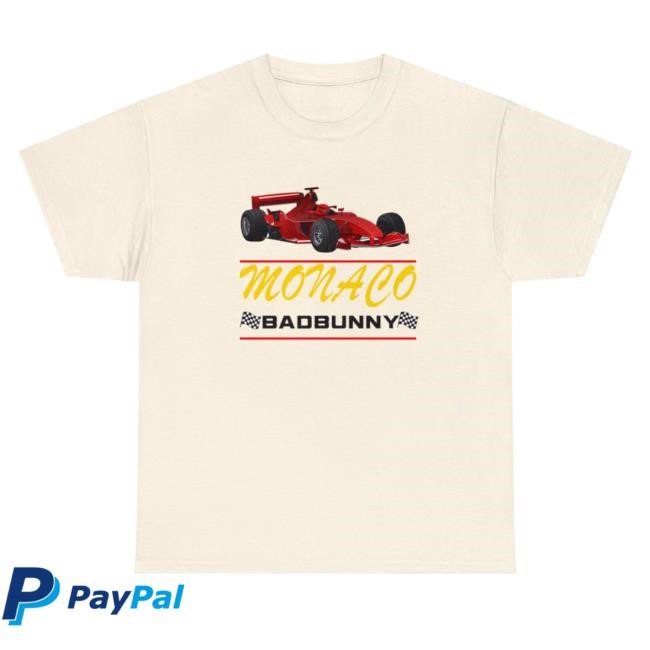 Most Wanted Tour - Monaco Race Car Tour Dates Natural Cotton T-Shirts – Most Wanted Tour Merch