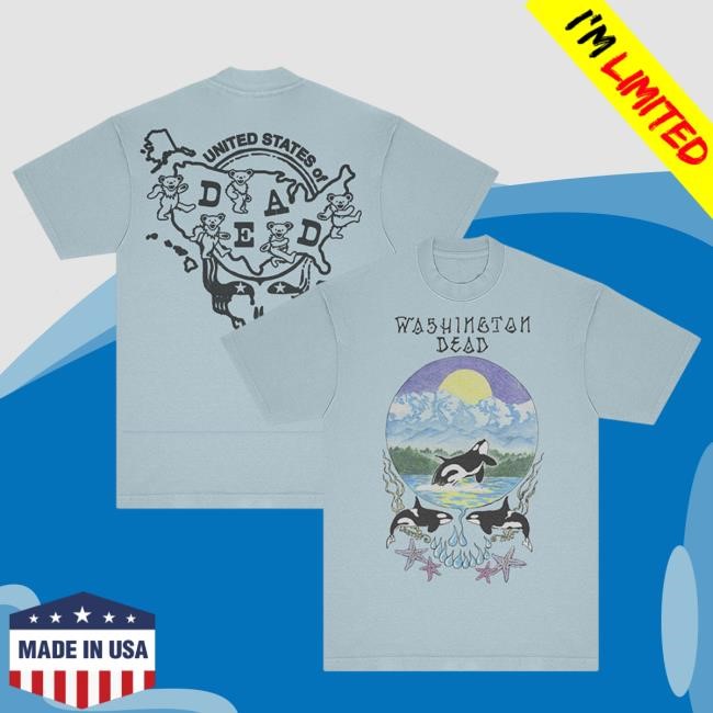 Washington United States Of Dead Shirt | Grateful Dead Official Store