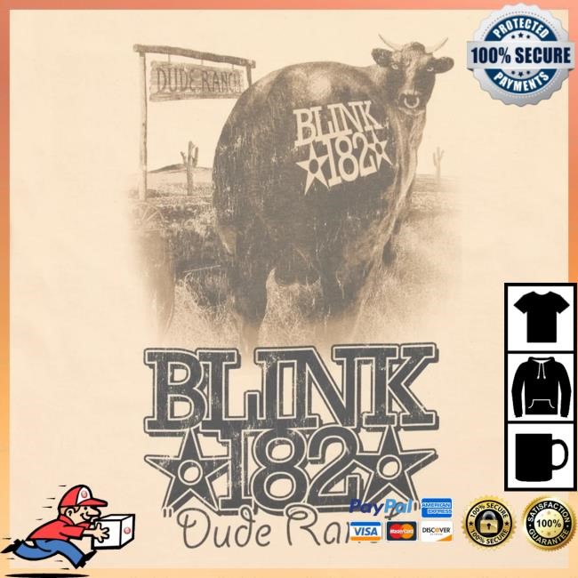Official Blink 182 Merch Blink-182 Dude Ranch Long Sleeve Tees