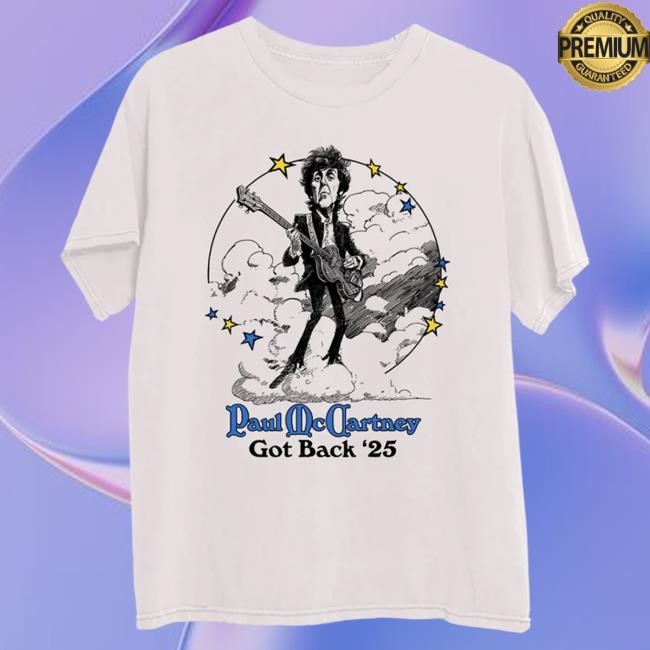 Official Paul Mccartney Store Got Back Illustration Shirt
