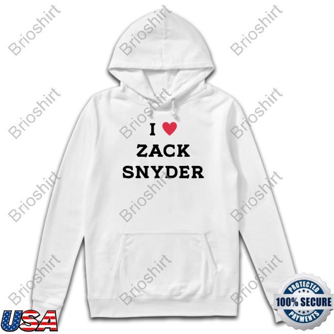 I Love Zack Snyder Crewneck Sweatshirt