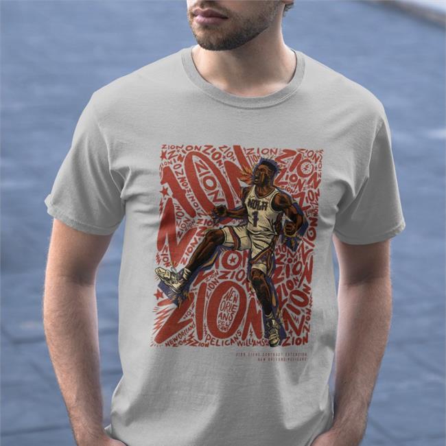 Zion Signs Contract Extension New Orleans Pelicans Long Sleeve T Shirt