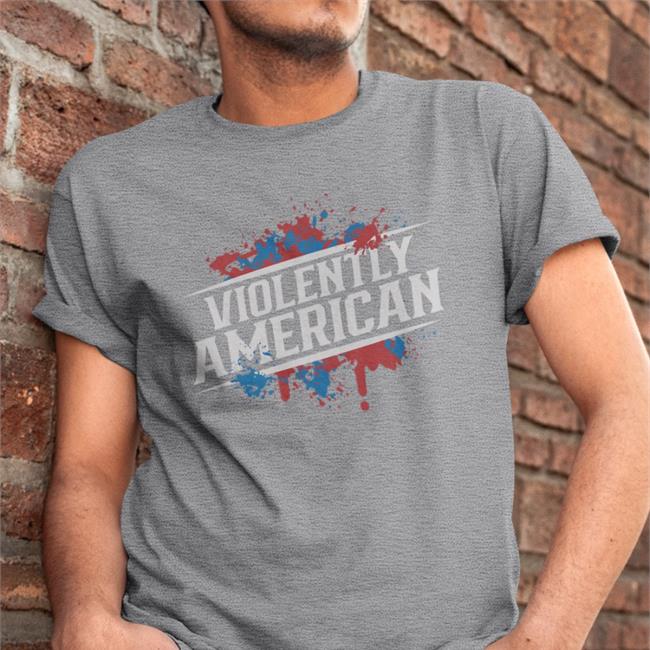 The Fat Electrician Merch Violently American Tank Top