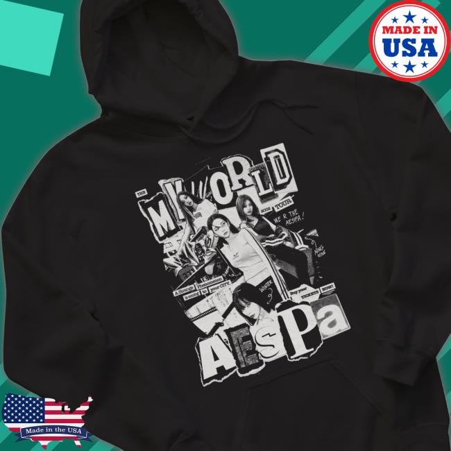 Official Imstildreaming Merch Aespa ‘My World’ 2002 Tour Shirt