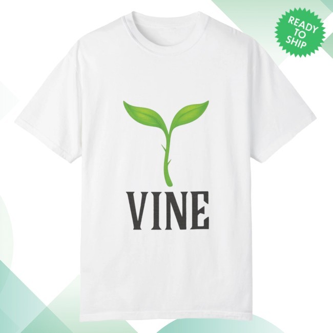 Official Green Vine Emoji “Vine” T Shirt – Internet Meme