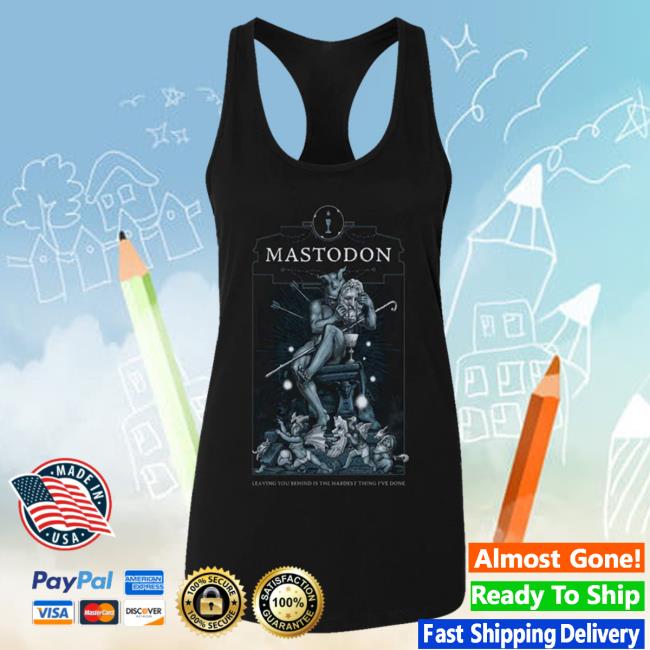 Official Mastodon Rocks Merch Store Mastodon Teadrinker Racerback Tank Shirt 2024 Mastodonrocks