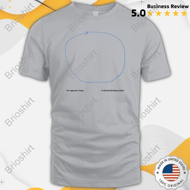 Official The Japanese House In The End It Always Does Album Tee Shirt