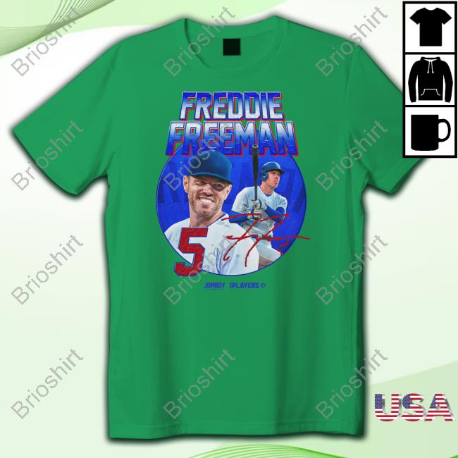 Jomboy Media Shop Freddie Freeman Signature Series Tee Shirt
