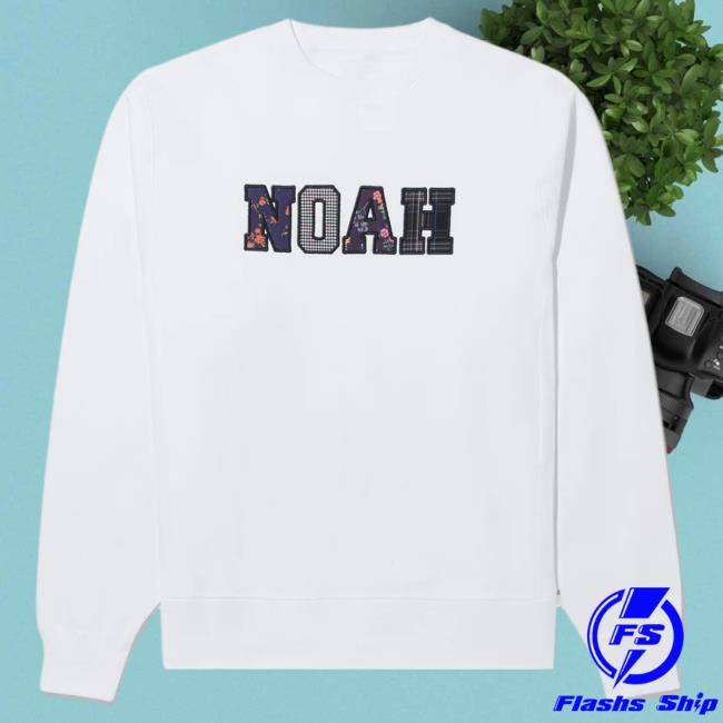 Official Noah Merch Store Appliqué Logo Crew Noah Clothing Shop Apparel
