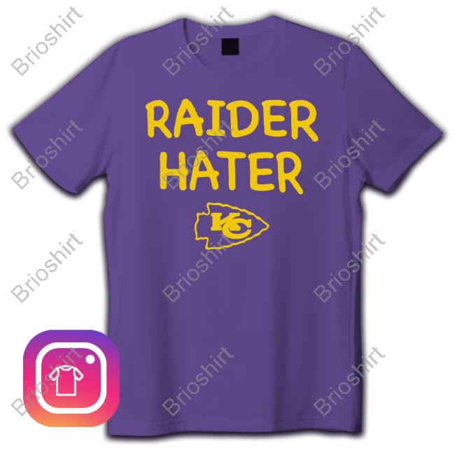 Raider Hater Kansas City Chiefs Shirt Meme