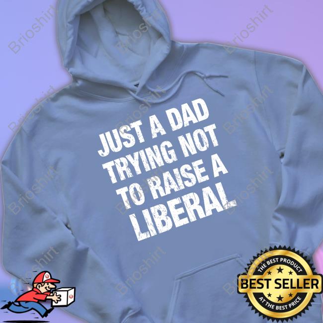 Just A Dad Trying Not To Raise A Liberal New Shirts