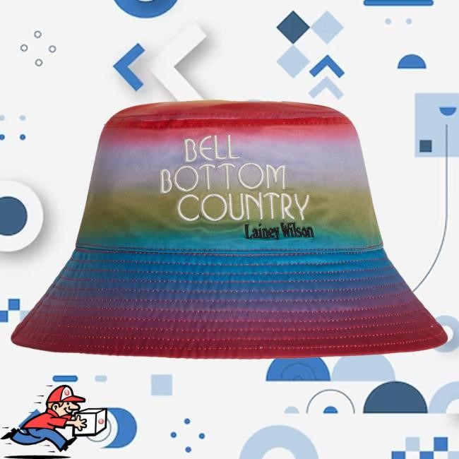 Official Lainey Wilson Merch Store Lainey Wilson Bell Bottom Country Bucket Hat Tie Dye Lainey Wilson Clothing Shop LaineyWilson