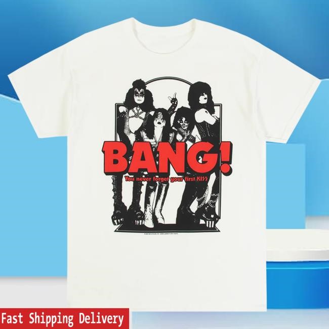 Kiss BANG! Frame Tees Kiss Band Official Merch Store