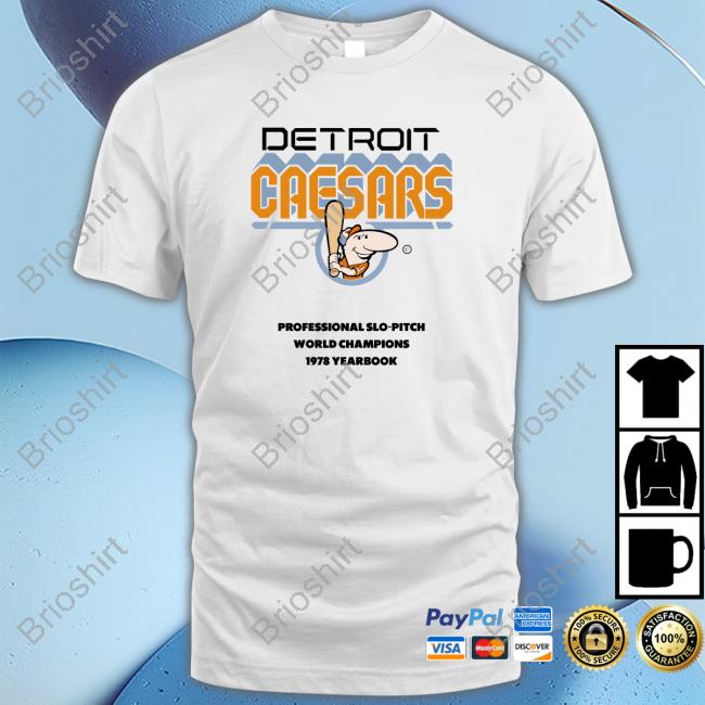 Official Detroit Caesars World Champions Shirt