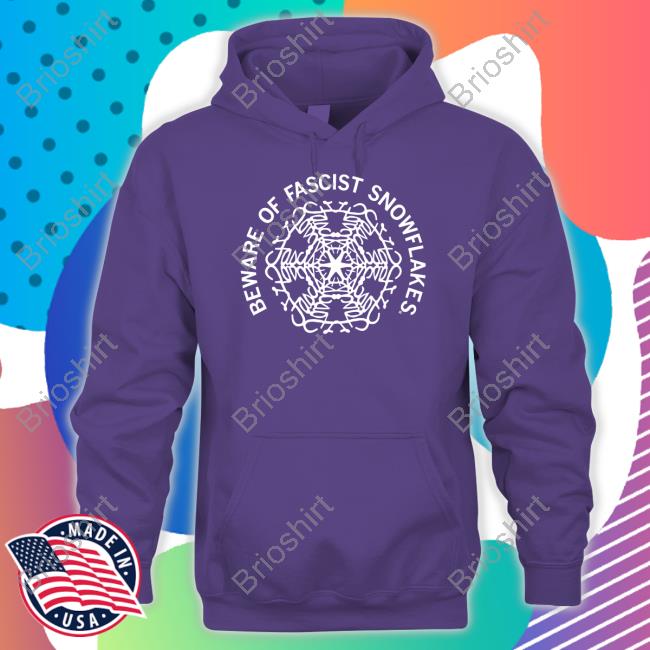 Raygun Merch Beware Of Fascist Snowflakes Tee