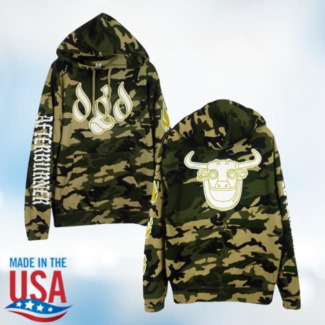 Official Dance Gavin Dance Band Merch Camo Afterburner Sweatshirt DanceGavinDance