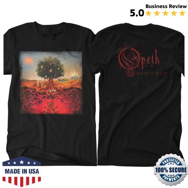 Official Opeth Merch Opeth - 'Heritage' Attractive Shirt