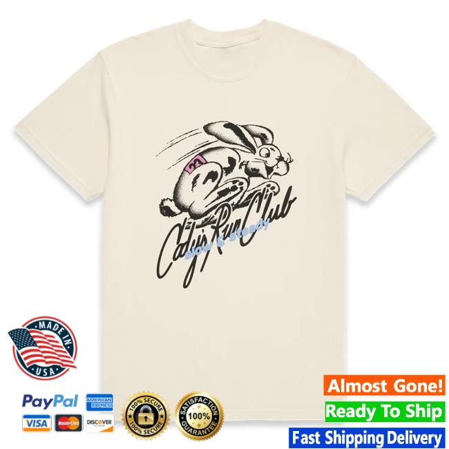 Official Codys Run Club Merch Store Cody's Run Club Bunny / T Shirt / Ivory CodysRunClub Apparel Cody'sRunClub Clothing Shop