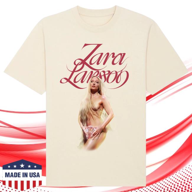 Official Zara Larsson Merch Venus Ecru Long Sleeve T Shirt