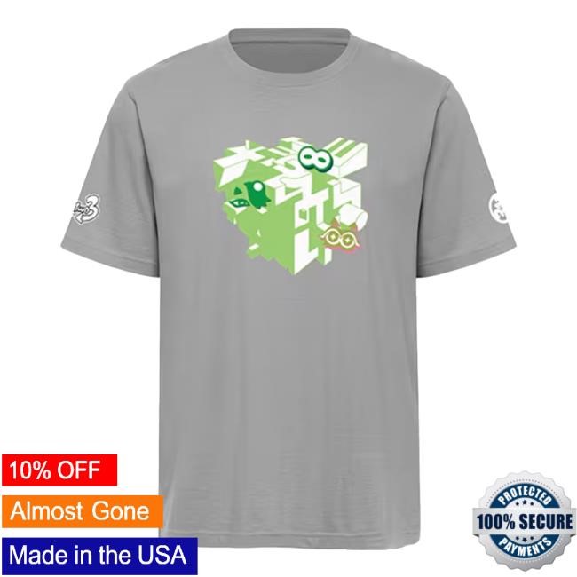 Splatoon 3 Official Merch Store Splatoon 3 Grand Festival S/S Shirt - Future Nintendo Clothing Shop Grand Festival