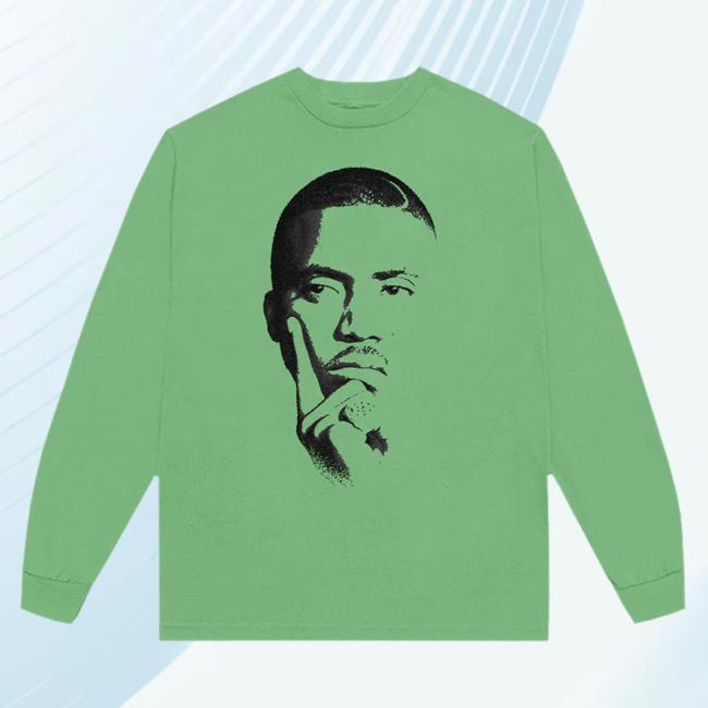 Official Nasir Jones Shop Nas Merch 10Th Anniversary Of Life Is Good Long Sleeve Shirt New Nasirjones