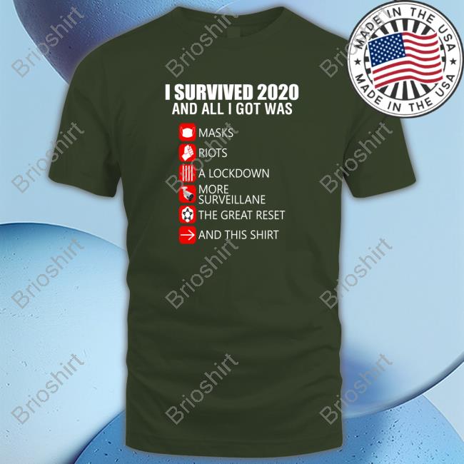 Luke Rudkowski I Survived 2020 And All I Got Was Long Sleeve Tee Shirt
