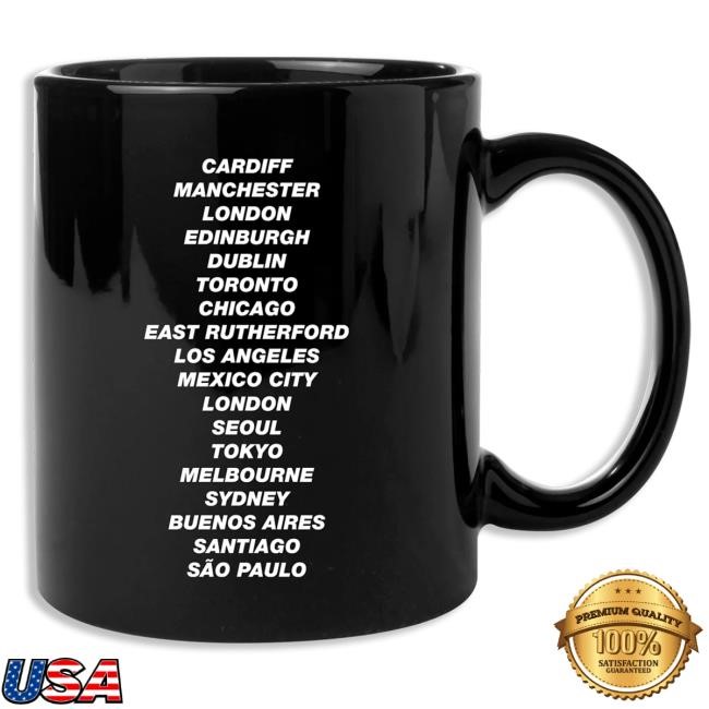 Official Oasis Shop Live '25 Logo City Mug Black