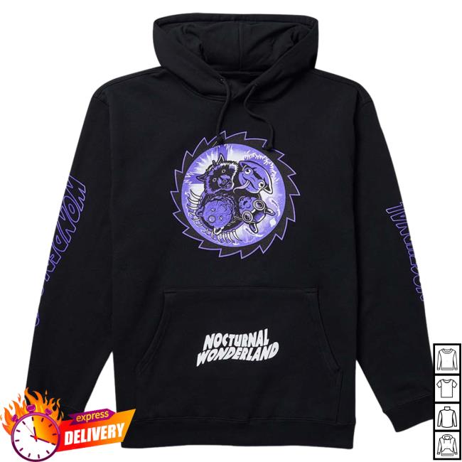 Official Insomniac Shop Merch Store InsomniacShop The Nocturnals Wonderland Lineup Sweatshirts