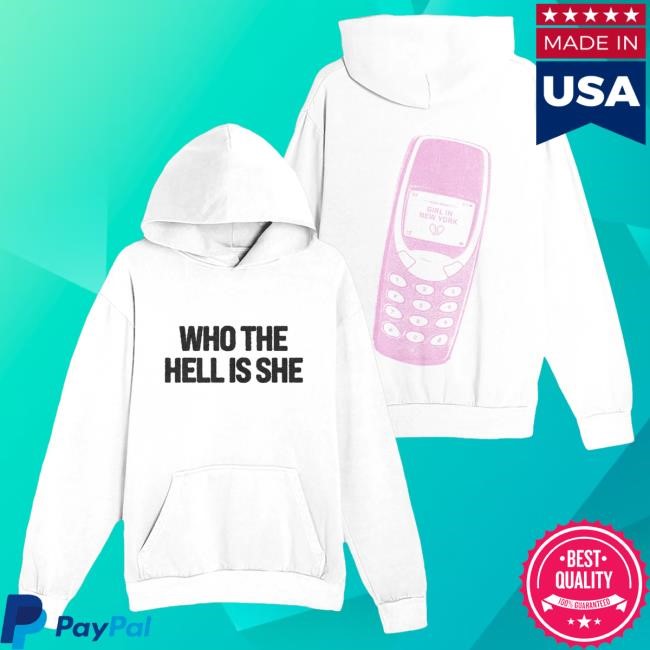 Official Nessa Barrett Who The Hell Is She Sweater