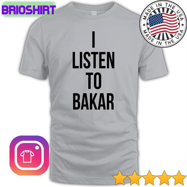 I Listen To Bakar Hooded Sweatshirt Yeaabk