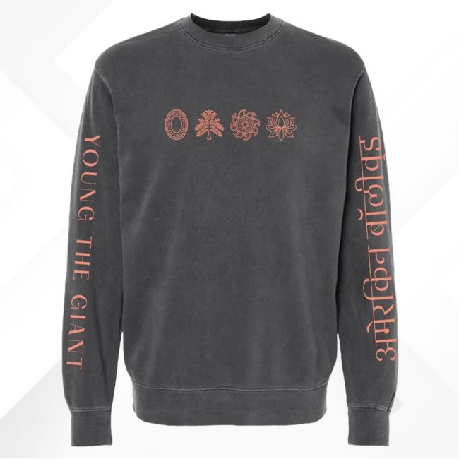 Official Young The Giant Store Shop Symbols Pullover Crewneck Sweatshirt – Young the Giant