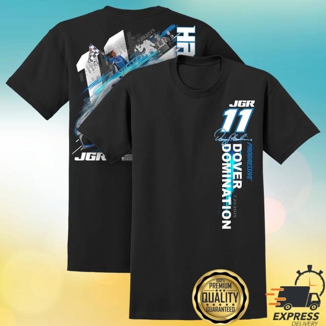 Denny Hamlin Dover Win T Shirt Option #1 Official DH Merch Store