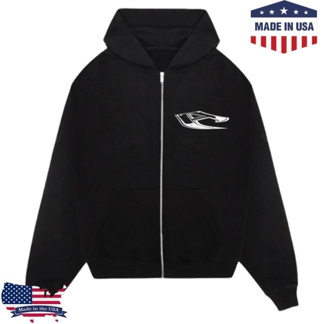 Official Playboi Carti Merch Store Antagonist Dagger Zip Up Hoodies