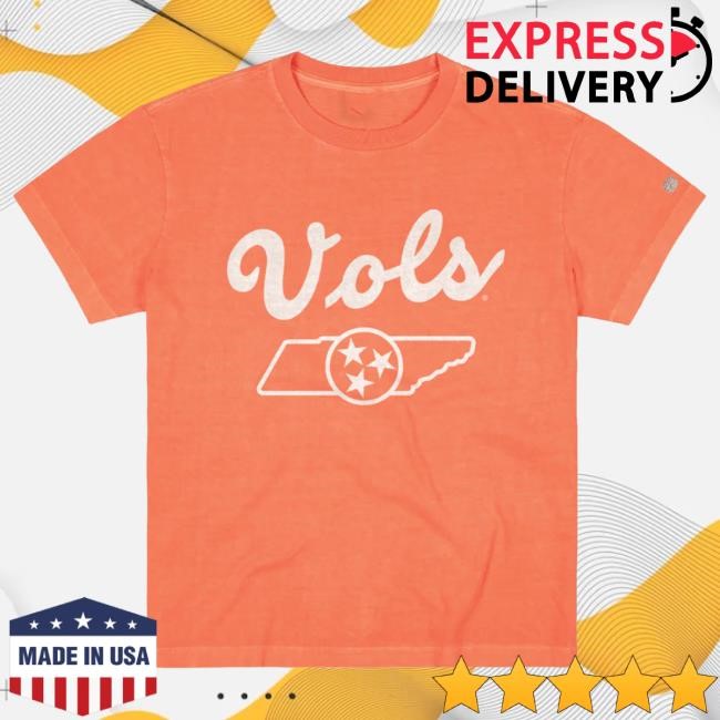 Tennessee Basketball 1930's Script Heavyweight Print Tee Homefield