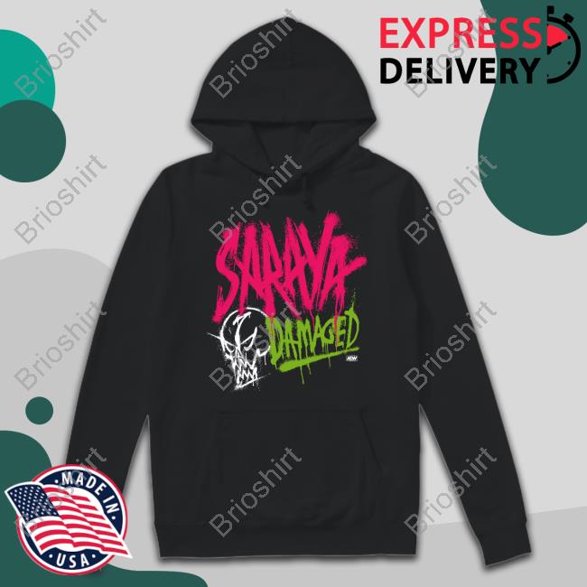 Aew Shop Saraya Damaged Shirt