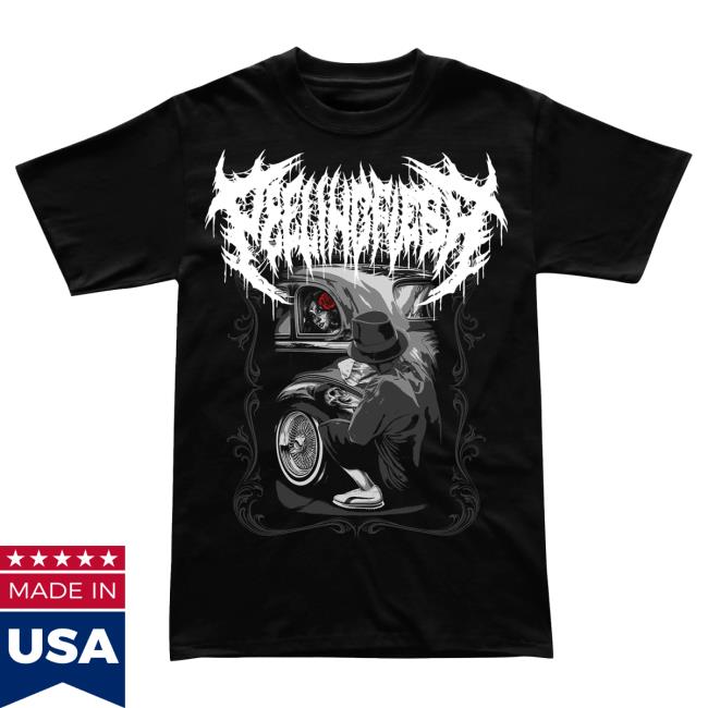 Official Indie Merch Store Shop Peeling Flesh Lowrider Shirt New IndieMerchStore