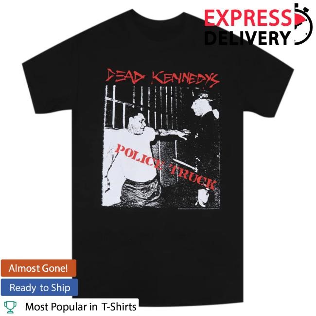 Hello Merch Dead Kennedys Police Truck Black Tees HelloMerch