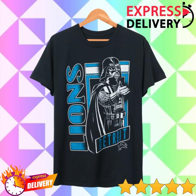 Official Junk Food Apparel Clothing Store Shop Junkfoodclothing Detroit Lions and the legendary Darth Vader Tee