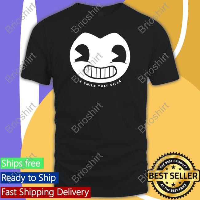 Bendy Merch Bendy Head Smile Shirt